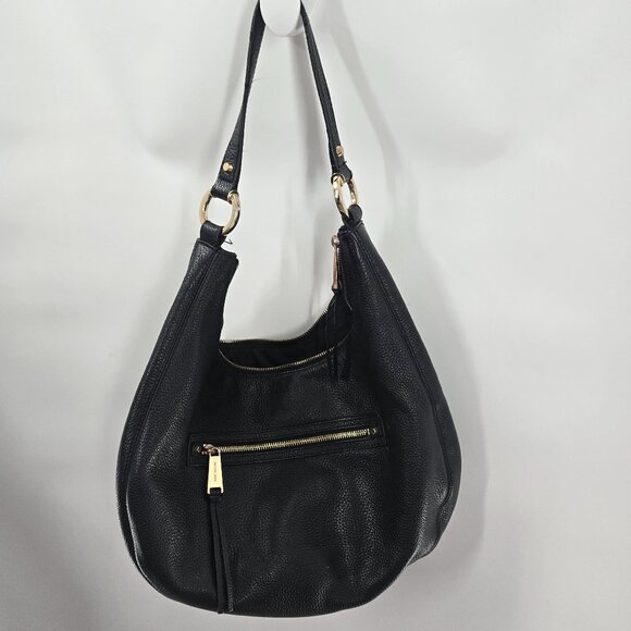 Michael Kors Pebbled Leather Hobo Shoulder Bag - Picture 1 of 16